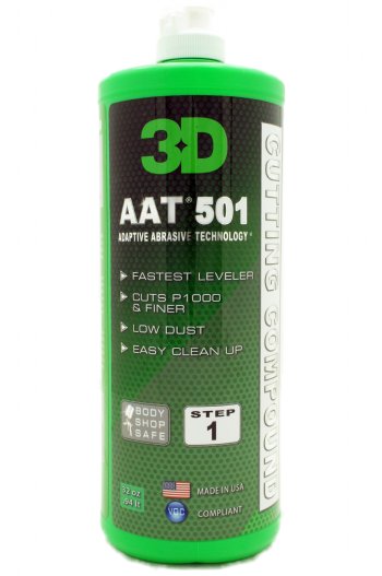 3D AAT 501 Cutting Compound – Pal Automotive Specialties, Inc.
