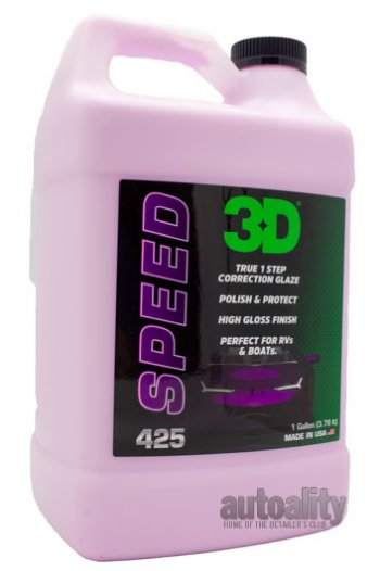 Electric dripping wet gloss from 3D speed car polish 