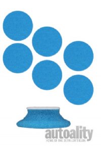 Buff and Shine 154CR | 1" Uro-Tec Coarse Blue Heavy Cut Foam Pad - 6pk