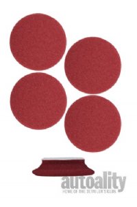 Buff and Shine 272CR | 2" Uro-Tec Maroon Medium Cut Foam Pad - 4pk