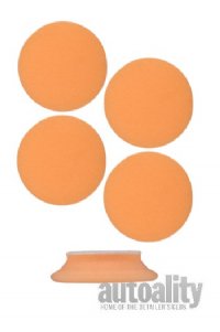 Buff and Shine 280CR | 2" Uro-Tec Orange Medium Polishing Foam Pad - 4pk