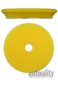 Buff and Shine 644CR | 6" Uro-Tec Dark Yellow Light Polishing Foam Pad