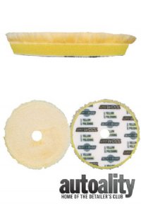 Buff and Shine 6KFWY | 6" Uro-Wool Yellow Polishing Pad