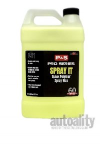 P&S Spray-It Quick Polymer Wax - 128 oz