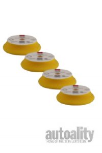 RUPES DA Fine Yellow Foam Pad - 2 Inch | 4-pk